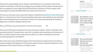 Tesla reportedly flies in 6 planes’ worth of robots in latest Model 3 push