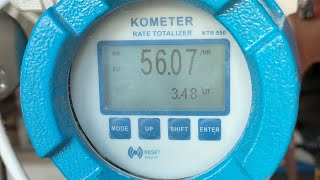 Diesel flow meter installation and testing on Diesel fired burner #dieselflowmeter #diesel #burners