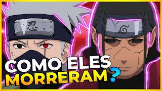 COMO FOI A MORTE DE CADA HOKAGE DE KONOHA EM NARUTO | Como Foi em Naruto