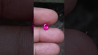 Beautiful Ruby stone 😍 #corundum