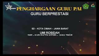 Cuplikan Anugerah Penghargaan GPAI dan Pengawas Berprestasi dan Berdedikasi HGN Kemenag  RI 2021