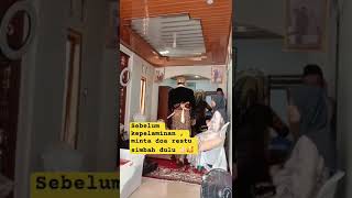 Doa restu sebelum ke pelaminan #viral #wedding