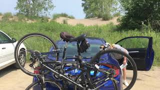 Our Presque Isle Pa. Bicycle Ride July 2019 (Lake Erie level up 3ft.!)