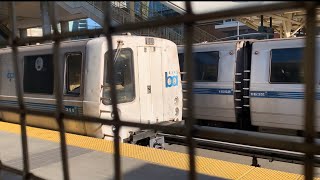 BART C1 car no. 311 at Millbrae(crappy footage)