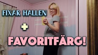 Fixar Hallen + Favoritfärg! VLOGG