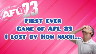 Season 1 Game 1 AFL Live 23  PS4  #afl #stream #streaming #ps4 #afl23