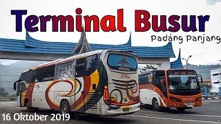 Ada Bus Apa Saja di Terminal Ini?? || Aktivitas Terminal Busur Padang Panjang