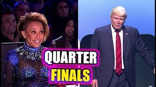 The Singing Trump Killed It Again On AGT 2017 QUARTER FINALS Talent Geeks