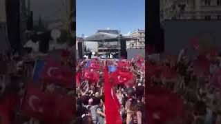 Kayseri’de AK Parti mitingine rekor katılım