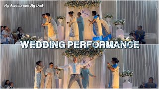 DAZZLING WEDDING DANCE BY MY AUNTIES AND MY DAD || AT MY COUSIN’S WEDDING || Alosa Shylla