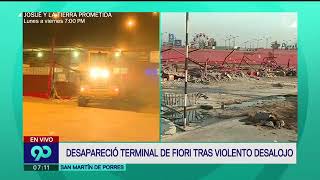 Fiori: violento desalojo de transportistas