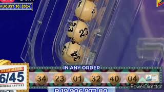 PCSO 9:00 PM DRAW - AUGUST 30, 2024 LOTTO RESULTS