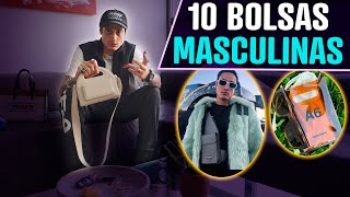 10 BOLSAS MASCULINAS INDISPENSÁVEIS!!!