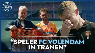 🧡FC Volendam speler Derry John Murkin ontroerd door transplantatieteamlid Ivo⚽️