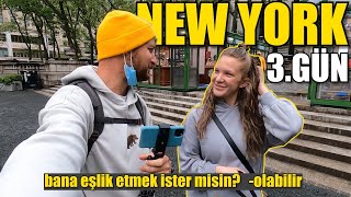 New York'ta Sokakta İnsanlarla Tanışma | BEDAVA Kahve + Tatlı,Macera Dolu Amerika'da New York Vlog#3