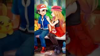 Ash X Serena edit - Ash X Serena love story 💕 - Ash X Serena 🥰 - #ashxserena#pokemonxy#viralshort