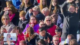 Korte getuigenis aan RTL door een plaatselijke pastoor uit de buurt naar aanleiding van de pausmis