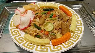 bikin sarapan nasi goreng