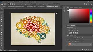 How to combine your works in Photoshop with an artist model