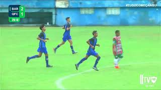 BARAÚNAS 3 × 1 QUINHO GOLS CAMPEONATO POTIGUAR SUB 15 2024