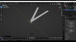 blender 車輪のスポーク作成　How to make wheel spokes