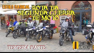 EUROPA DE MOTO TERCEIRA  PARTE ROTA DA SEGUNDA GUERRA TESTE DA BMW GS 750  BMW GS 1250