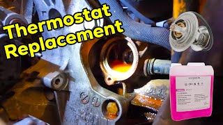 How To Change Thermostat | VW Passat B6 Variant 1.9TDi PD