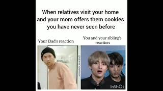 Bts memes #7 💜......#bts #btsarmy #bangtan #btsmemes