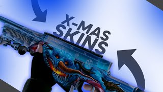 3 X-Mas SKINS IN RUST #shorts