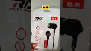 This  earphone is too Cheapest and best also in just rs99. #gadgets #tech #shorts #viral