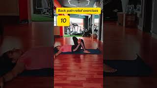 10 Back pain relief exercises| Neelam Kumar #backpainexercises