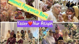 ALHAMDULILLAH,Tahniah Anakku,SLMT PENGANTIN BARU,Semuga kekal ke Akhir Hayat.Aamiin Allahumma Aamiin