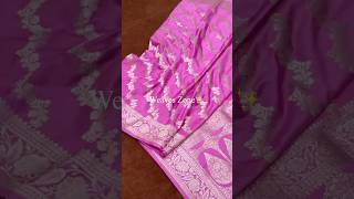 Onion Pink Laheriya Mashru Silk Saree #mashrusilk #mashrusarees #weaveszone #sareeshopping