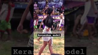 🔥Kesurupan Modeling #shorts #jarankepang #viralvideo #subscribe