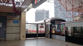 Back on NSL -- SMRT SIE C651 237/238 arriving Jurong East [D/E]