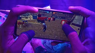 ``NO SKILL 🎯ON FULL SPEED 🔥HANDCAM  POCO X3 PRO📲 SETTINGS ⚙️ HUD + SENSI [FREE FIRE HIGHLIGHTS]