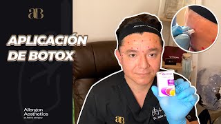 Así se aplica el Botox el Dr. Javier Alvarado