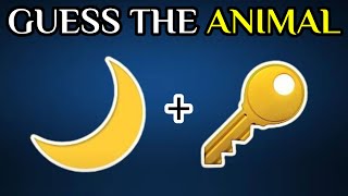 🐾 Guess the ANIMAL by Emoji? 🐶 Mysterious Animal Emoji Quiz