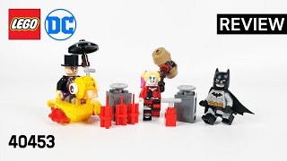 레고 슈퍼히어로즈 40453 배트맨 VS 펭귄과 할리 퀸(DC Batman vs. Penguin & Harley Quinn) - 리뷰_Review_레고매니아_LEGO Mania