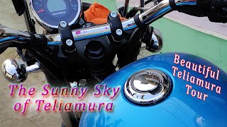 Teliamura Tour by Royal Enfield Meteor 350 Supernova Blue