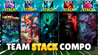 ¡La Composición STACK TEAM! el Escalado Infinito es GG🔥