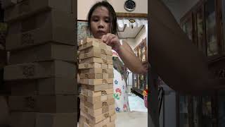 Me building jenga