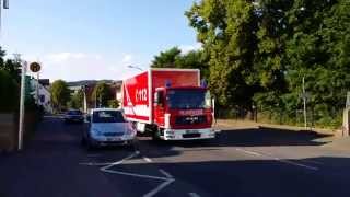 Feuerwehr Bebra & Feuerwehr Rotenburg auf Einsatzfahrt