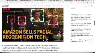 amazon employees think facial recognition developed by amazon could be used against blacks