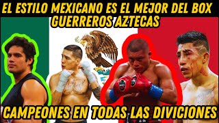 MEXICO CONQUISTA el MUNDO del BOXEO puro ESTILO MEXICANO  PITBULL CRUZ el  NUEVO IDOLO deja a CANELO