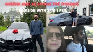 America 🇺🇸 Jane K Options for students 🎓  Discussion with Zain & Abid ♥️ Mashallah Mashallah ♥️ 514