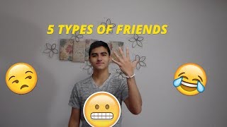 5 Types Of Friends