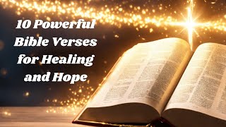 10 Powerful Bible Verses for Healing and Hope #bibleverse #healingscriptures