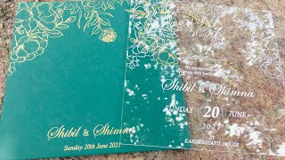 My Brothers Big Day | Wedding Invitation Card