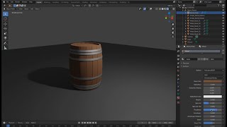 3D Basics in Blender - Creating a Barrel with Modifiers